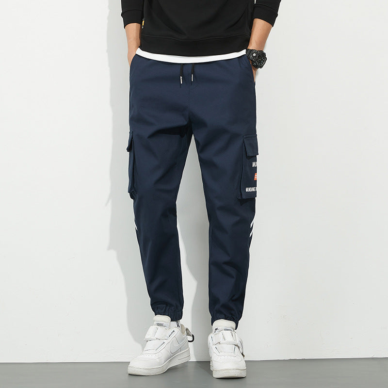 Men's Urban Camouflage Jogger with Utility Pockets and Elastic Ankle Hem Mune Fashion