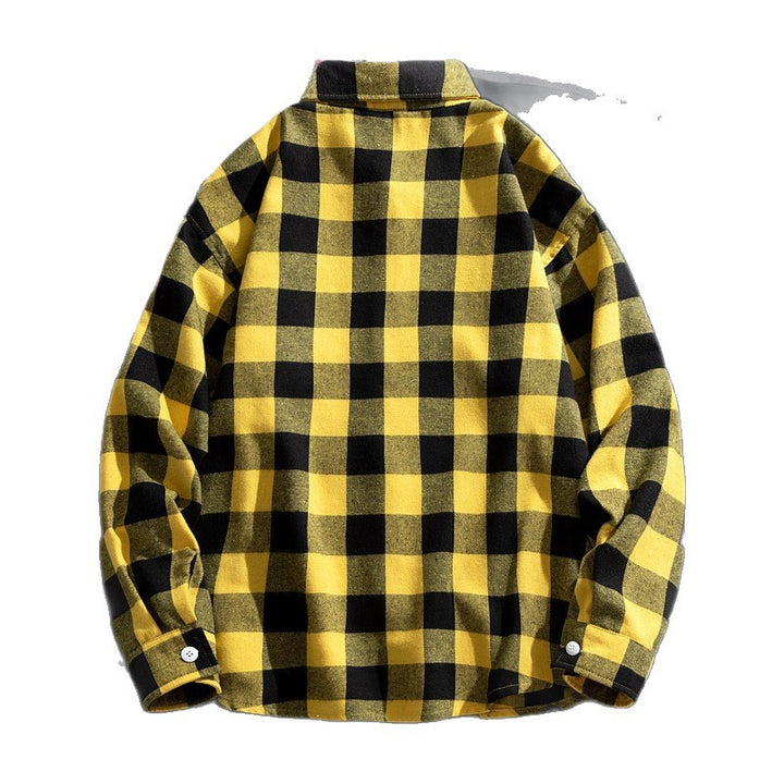 Women Checked Casual Blouse Mune Fashion
