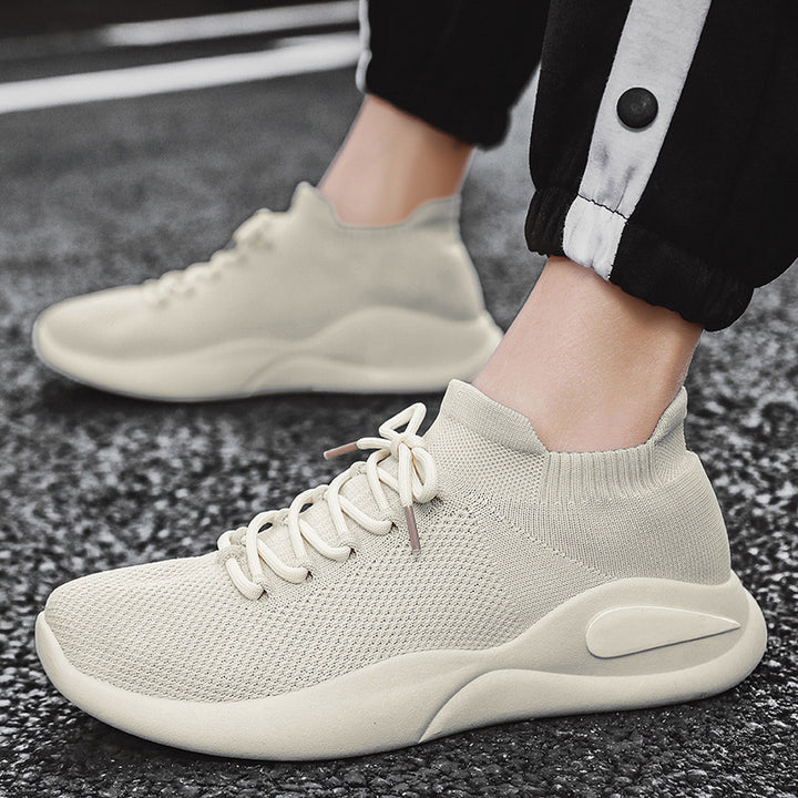 Men's knit sock sneaker with elastic shaft and cushioned EVA sole Mune Fashion