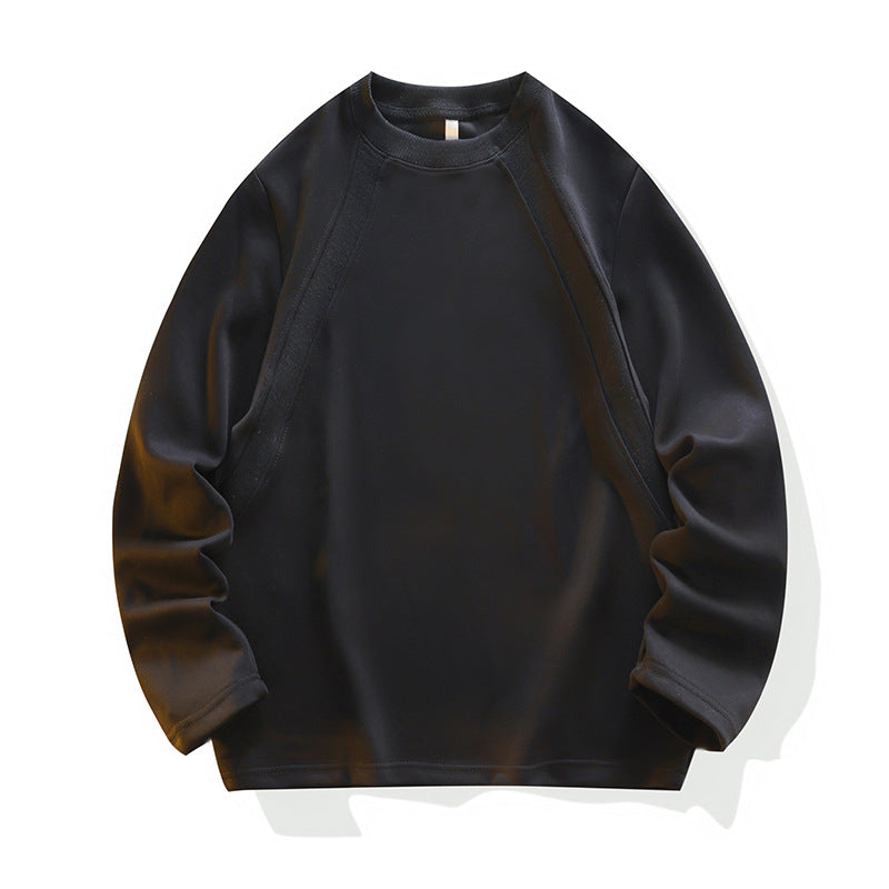Unisex Oversize Raglan Sweatshirt made of soft cotton blend with ribbed round neckline Mune Fashion