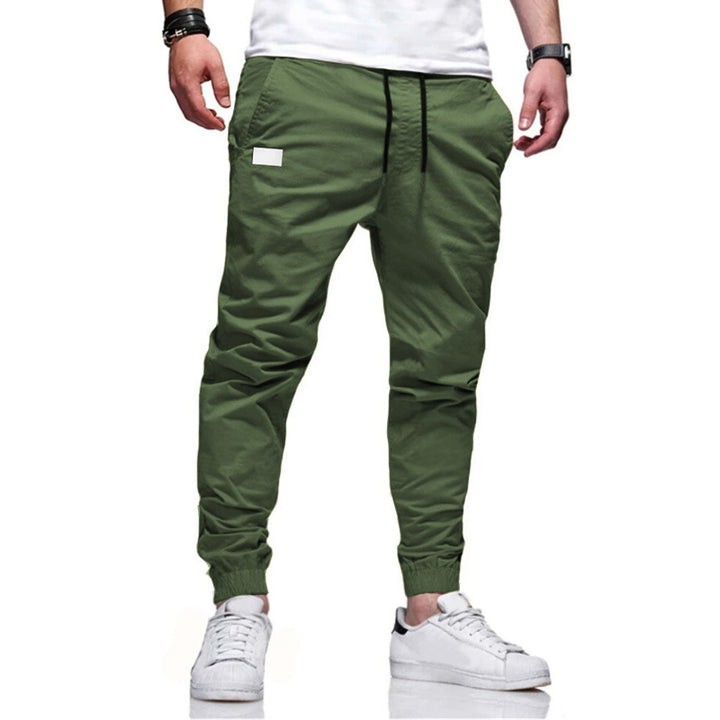 Men's functional cargo jogger pants with tapered leg, elastic waistband, and concealed zip pockets Mune Fashion