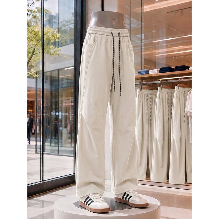 Women's loose-fitting casual pants with elastic waistband Mune Fashion