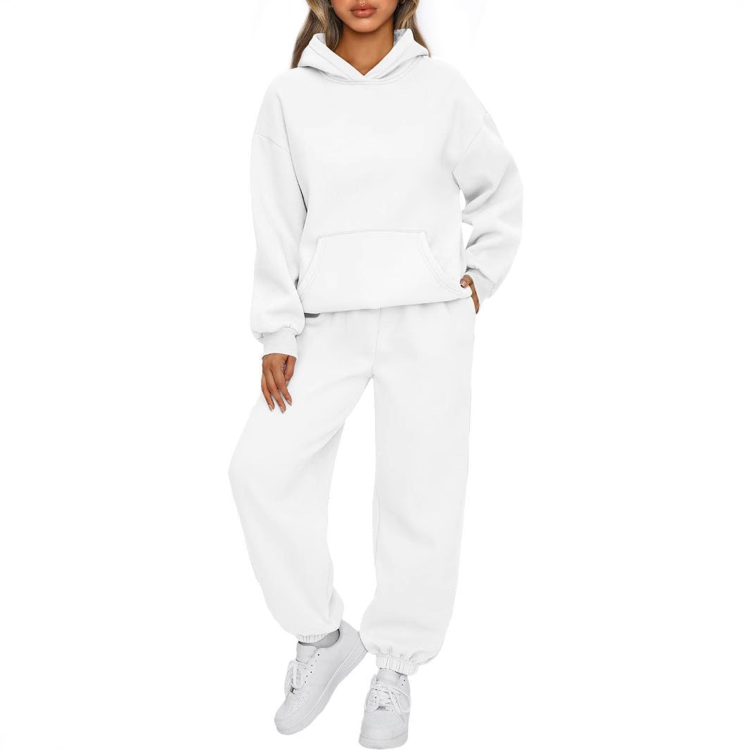 Ladies nan oversized hoodie and jogger set made of soft cotton blend Mune Fashion