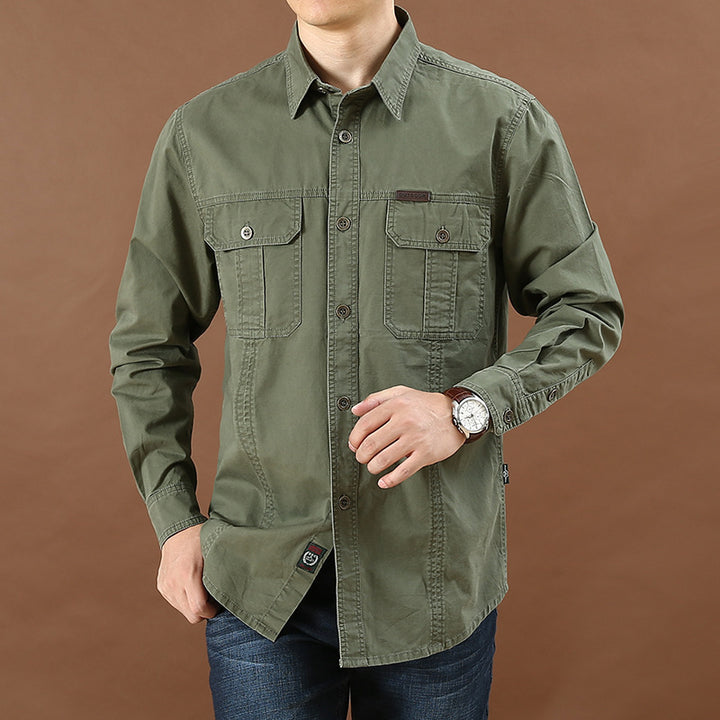 Men's Practical Shirt Jacket Mune Fashion