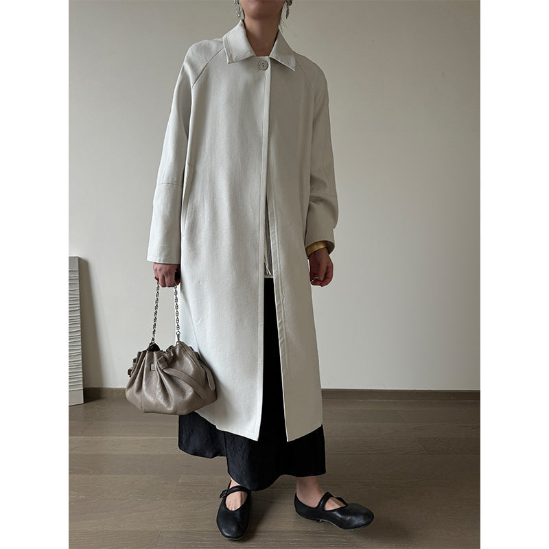 Women's Fashionable and Elegant Trench Coat Mune Fashion