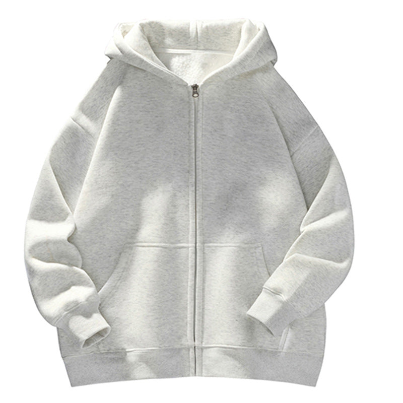Unisex Oversize Hoodie Jacket with Full Zip, Teddy Lining and Kangaroo Pockets Mune Fashion