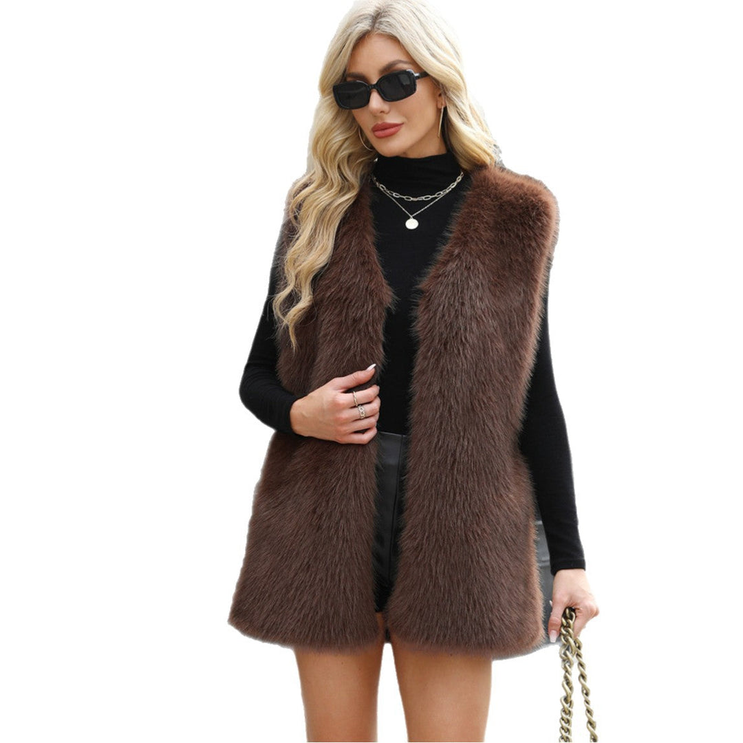 Ladies Fur Vest Mune