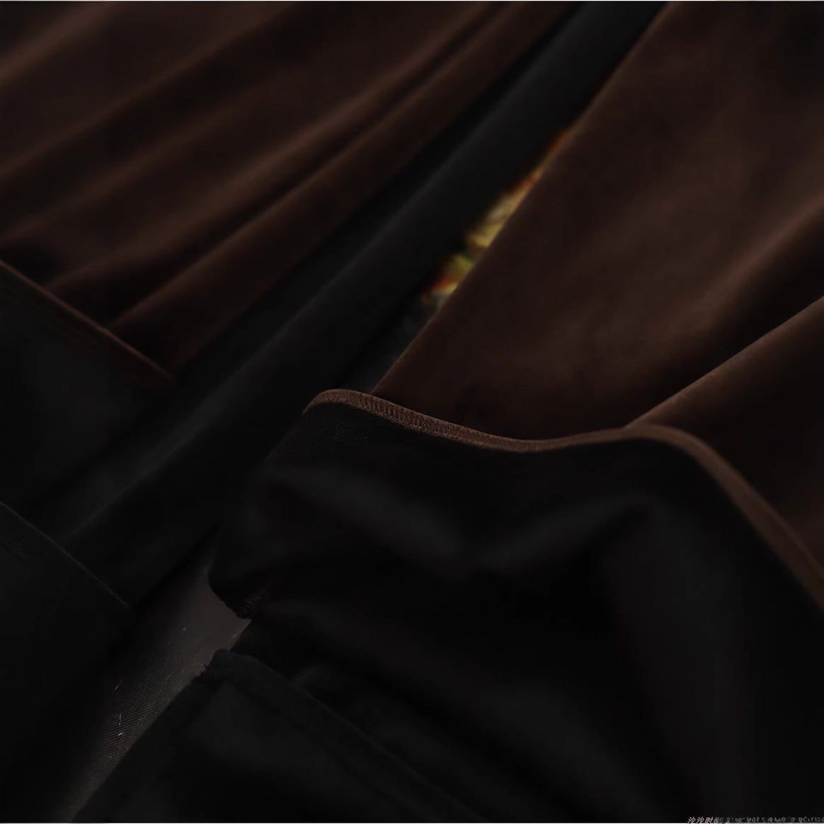 Women's Elegant Velvet Skirt with Elastic Waist Mune Fashion