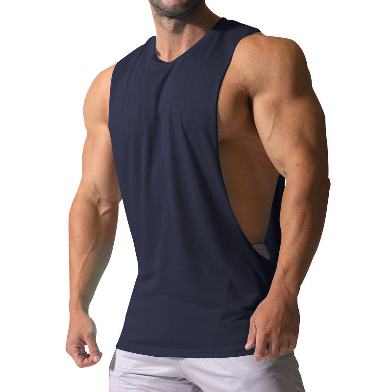 Men's muscle shirt with extra deep arm openings and breathable cotton blend Mune Fashion