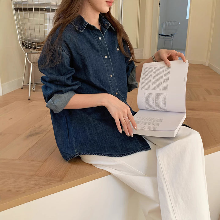 Damen Jeanshemd Mune Fashion