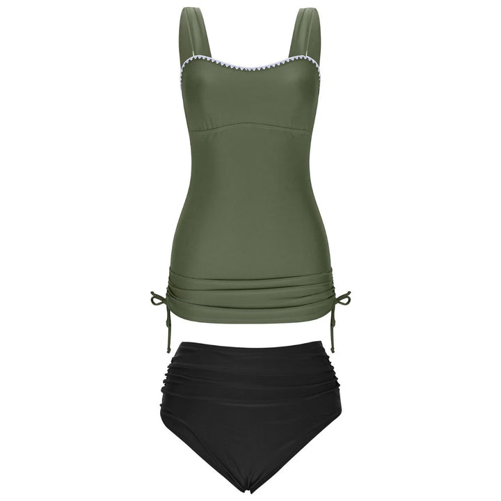Women's Tankini Set with Adjustable Side Straps Mune Fashion