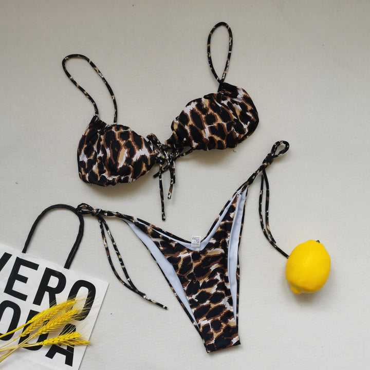 Women's Triangle Bikini with adjustable ties Mune Fashion