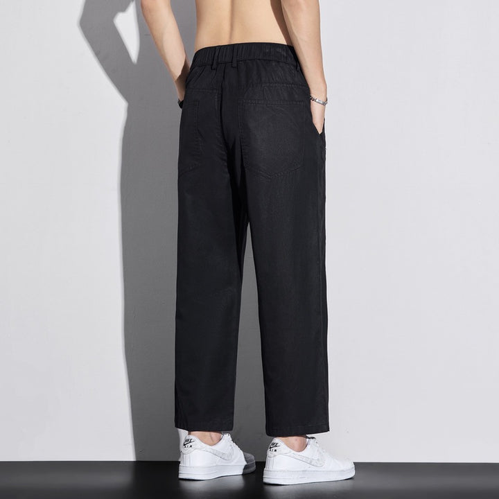 Men Wide-Cut Comfort Trousers Mune Fashion