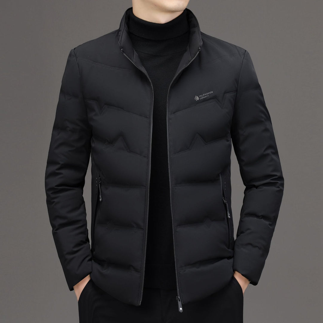 Men's quilted shirt jacket with light thermal lining Mune Fashion