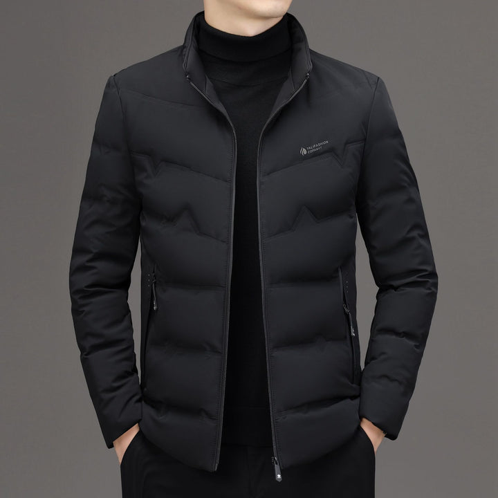 Men's quilted shirt jacket with light thermal lining Mune Fashion