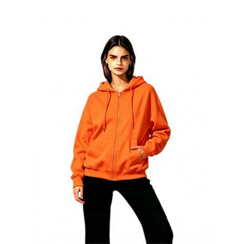 Ladies Soft Hooded Sweatshirt with Full Zip Mune Fashion