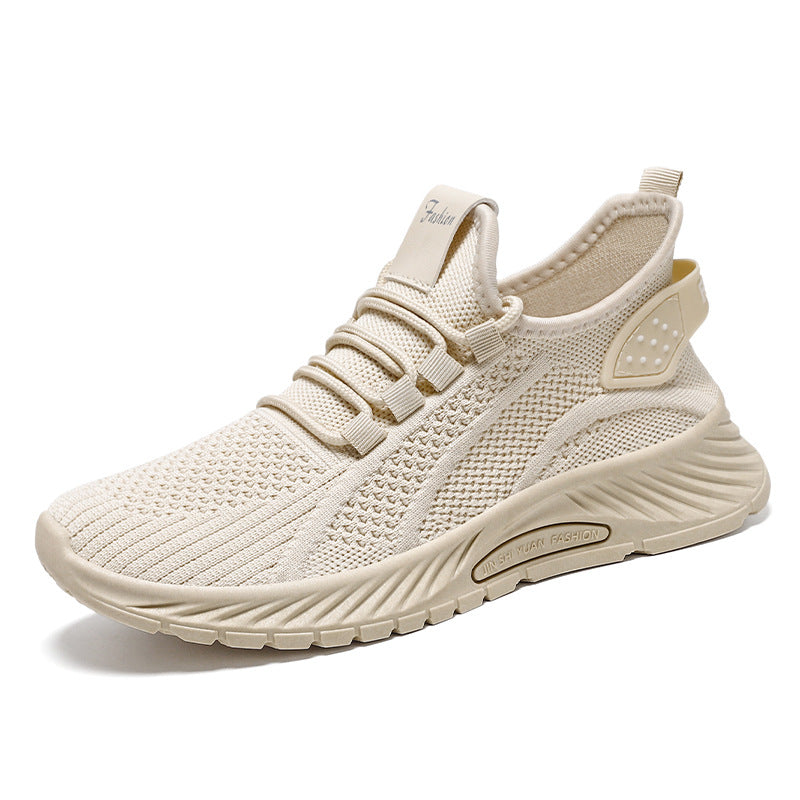 Unisex nan lightweight knitted sports sneakers with memory foam and slip-resistant profile sole Mune Fashion