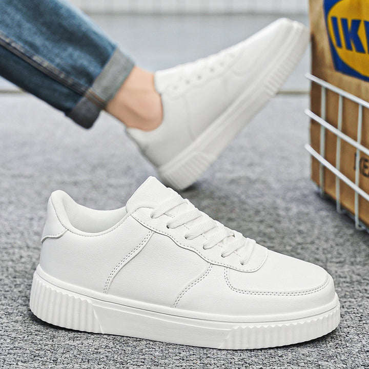 Unisex Platform Low-Top Sneaker with padded entry and textured rubber outsole Mune Fashion