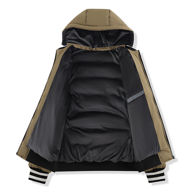 Men's lightweight quilted jacket with high collar and practical pockets Mune Fashion