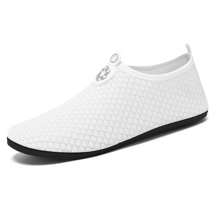 Women's lightweight knitted water shoe Slip-On with seamless sock shaft and non-slip rubber sole Mune Fashion