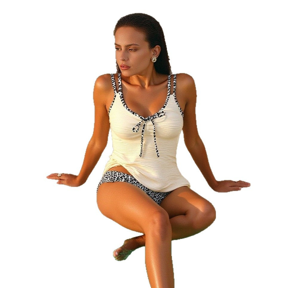Women’s swimsuit blouse with combined pants design Mune Fashion