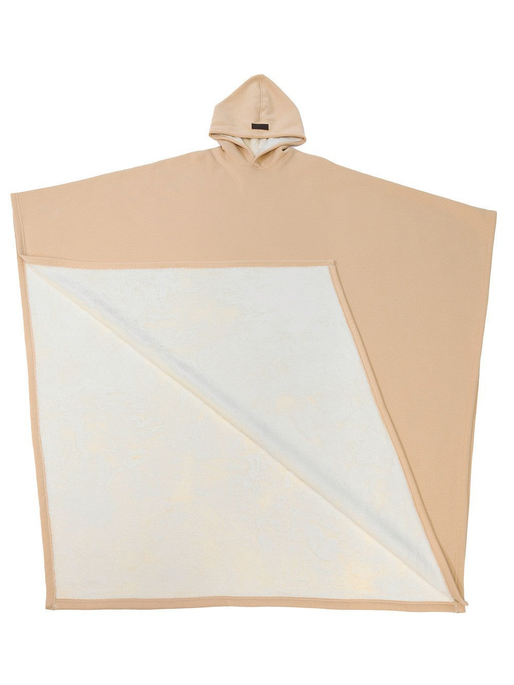 Unisex hooded poncho blanket with soft lining and generous oversized fit Mune Fashion