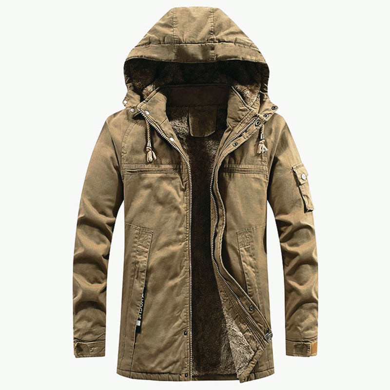 Men's Outdoor Jacket with Fleece Lining Mune Fashion