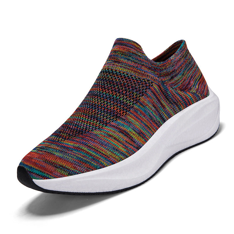 Women's Knit Slip-On Sneaker with Ergonomic Comfort Sole Mune Fashion