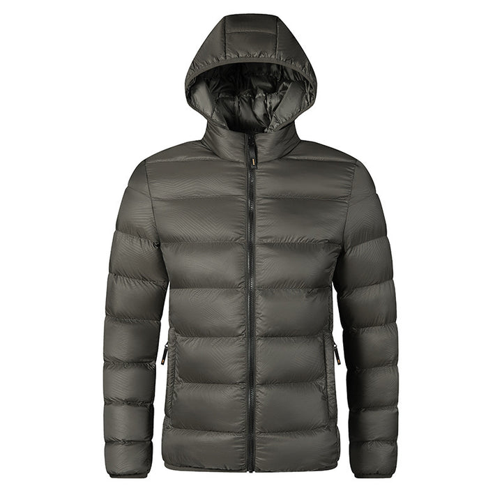 Men's Waterproof Padded Jacket with Hood Mune Fashion