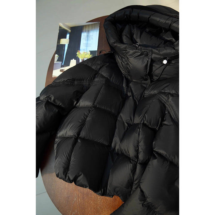 Women's fashionable quilted jacket with high collar Mune Fashion