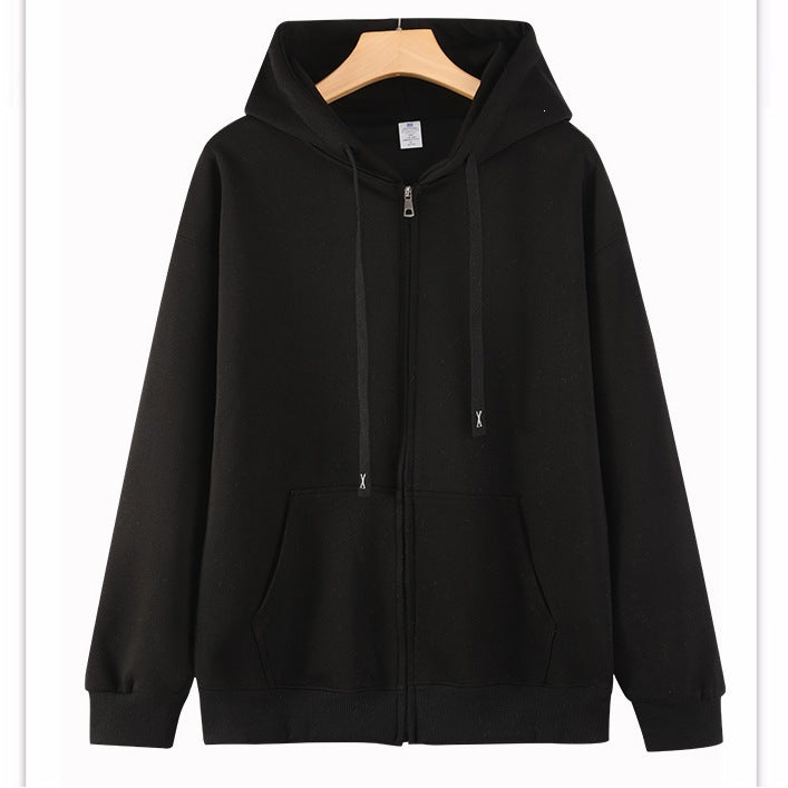 Unisex Oversize Hoodie Jacket with Full Zip & Ribbed Cuffs Mune Fashion
