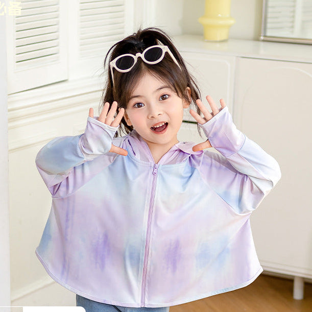 Girl's lightweight hoodie with cute animal motif Mune Fashion