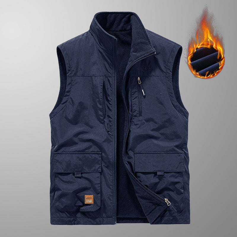 Men's Multifunctional Fleece Vest Mune Fashion