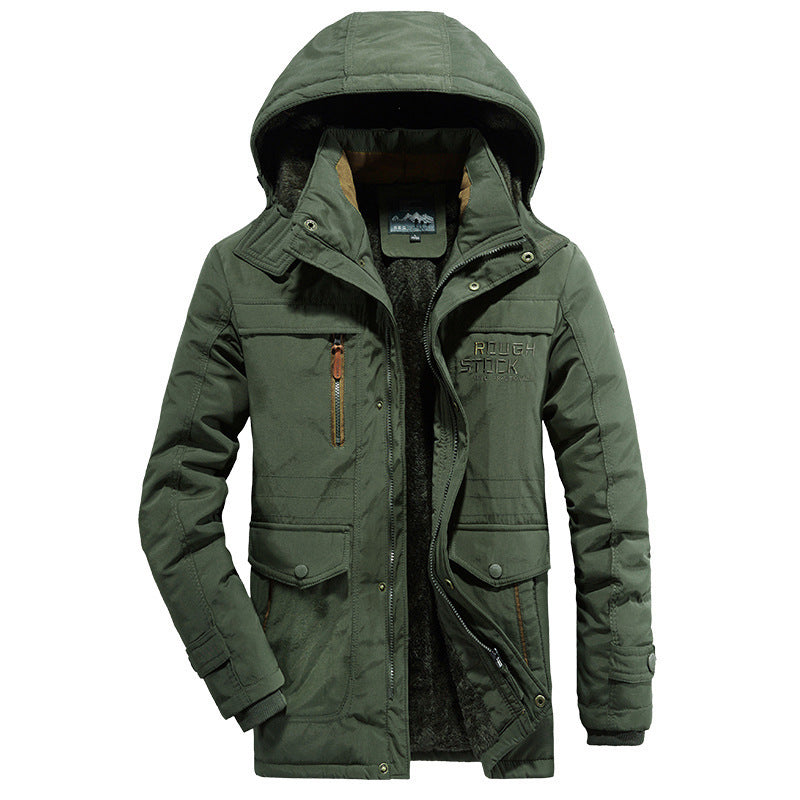 Men's Waterproof Outdoor Jacket with Fleece Lining Mune Fashion
