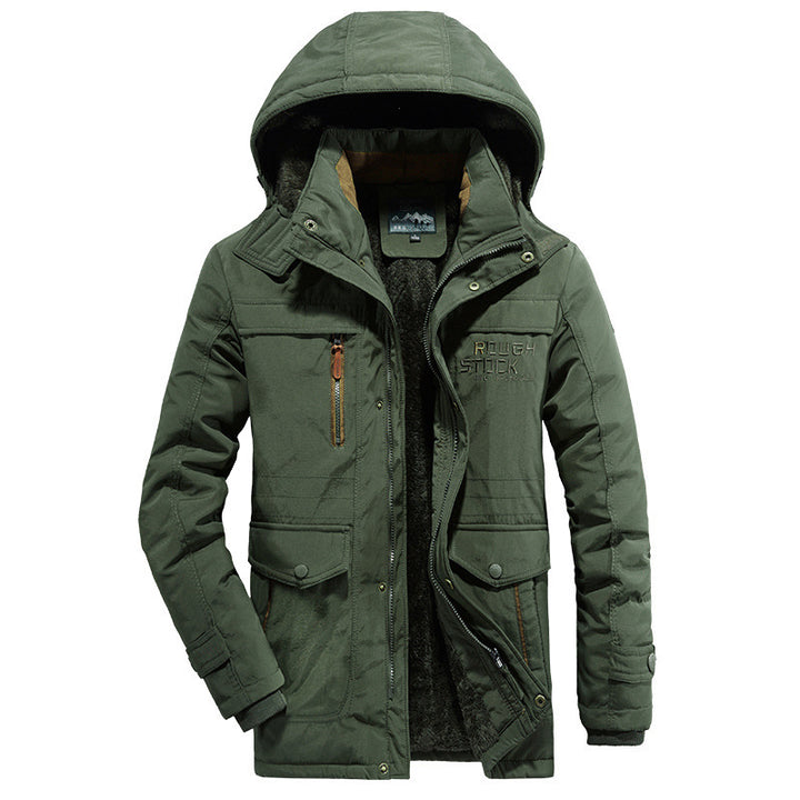 Men's Waterproof Outdoor Jacket with Fleece Lining Mune Fashion