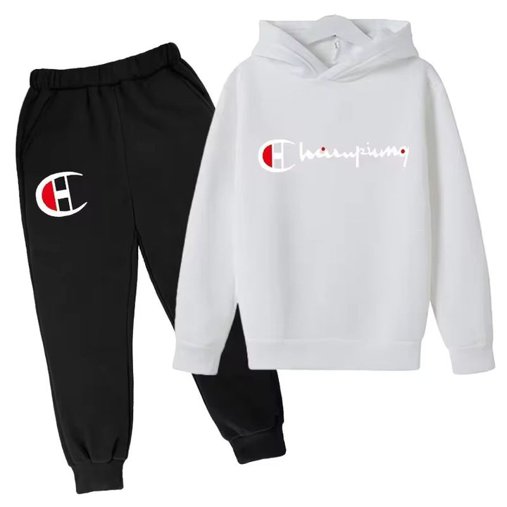 Unisex nan Hooded sweatshirt with jogging pants leisure set Mune Fashion