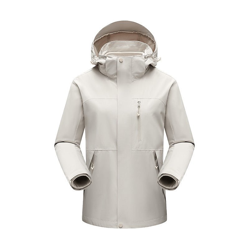 Men's Water-Repellent Winter Parka with Detachable Hood and Taped Seams Mune Fashion