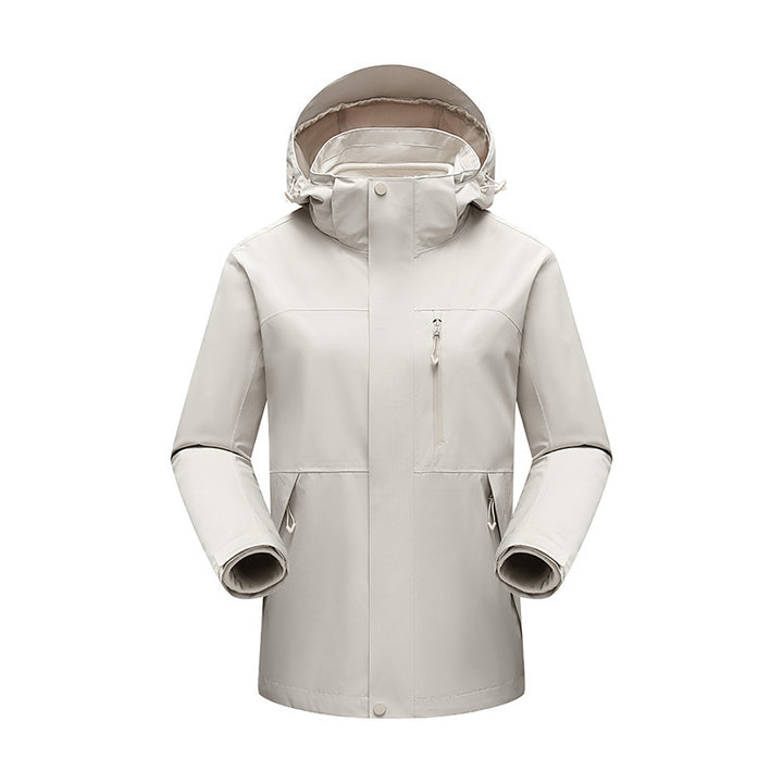 Men's Water-Repellent Winter Parka with Detachable Hood and Taped Seams Mune Fashion