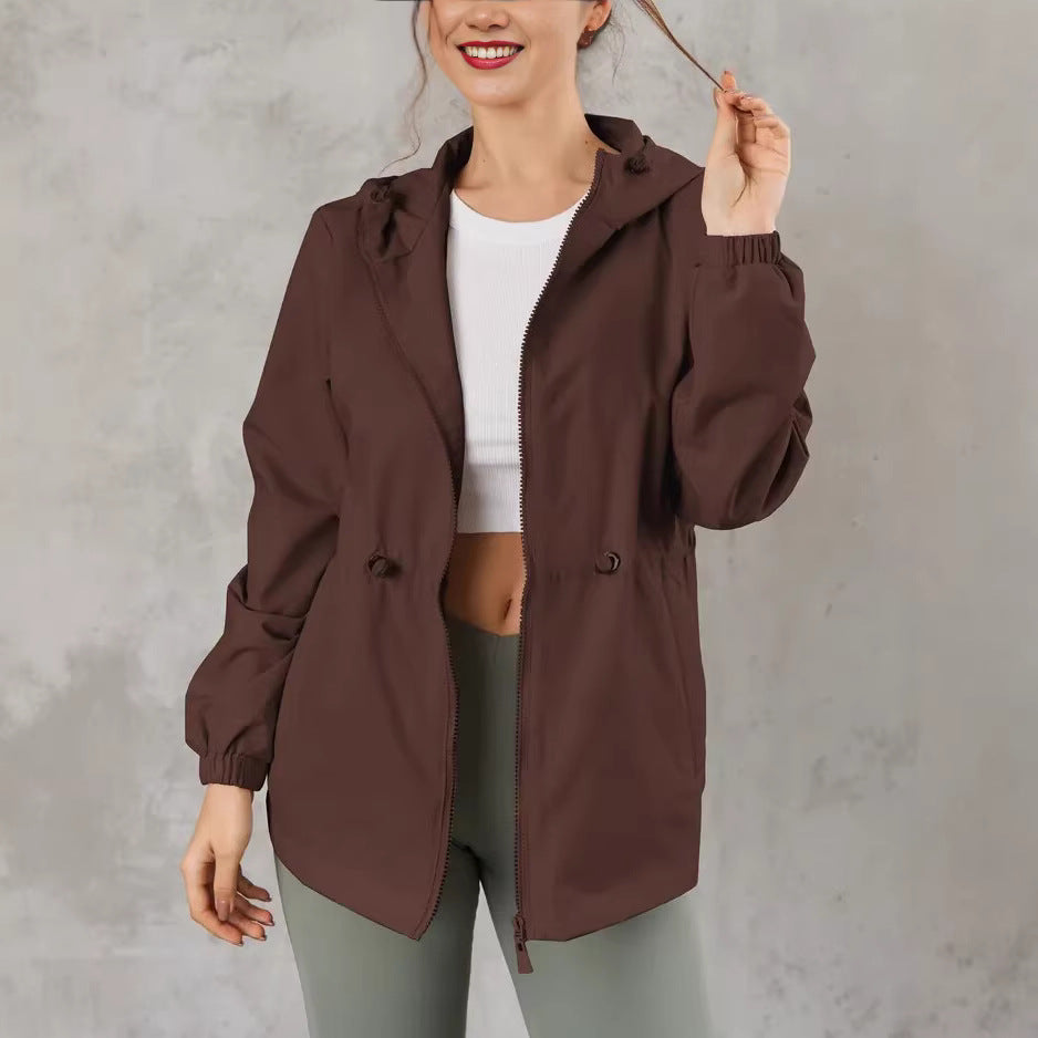 Women's sporty outdoor jacket