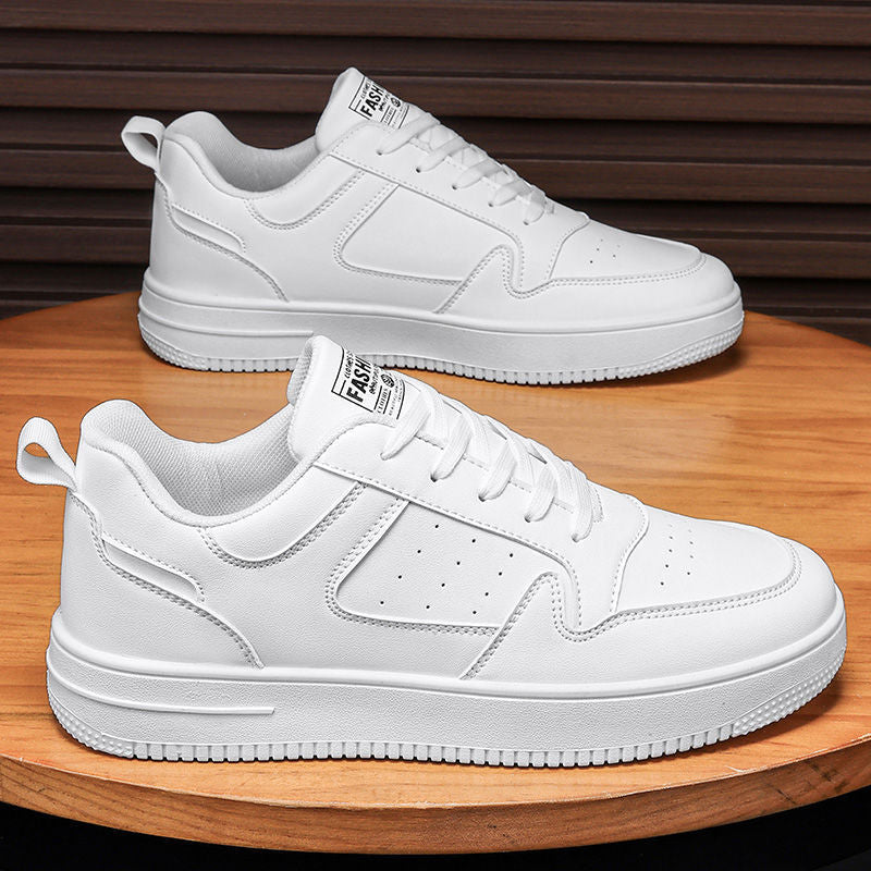 Women Sports Leather Sneakers with Padded Insole Mune Fashion