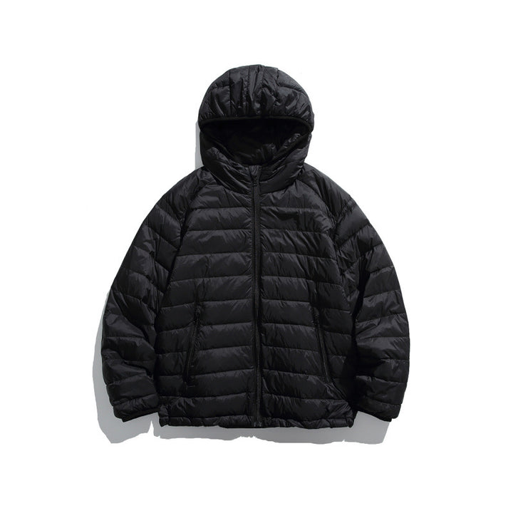 Unisex Ultralight Quilted Hooded Jacket with Thermal Insulation and Zipper Pockets Mune Fashion