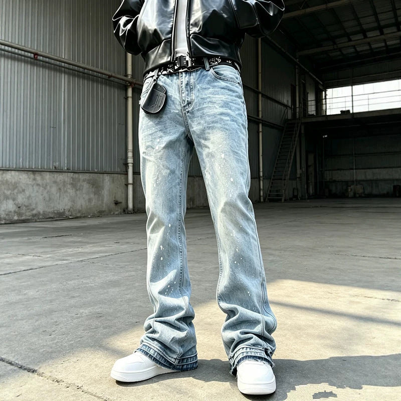 Men Flowing Jeans Mune Fashion