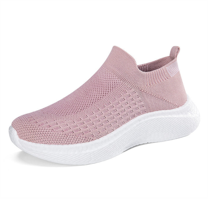 Men's seamless knit slip-on shoe with ergonomic midsole and heel tab Mune Fashion
