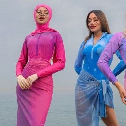 Women's Stylish Swimsuit with Hijab Mune Fashion