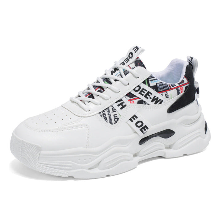 Women's sporty chunky sneakers with colorful design and breathable inserts Mune Fashion