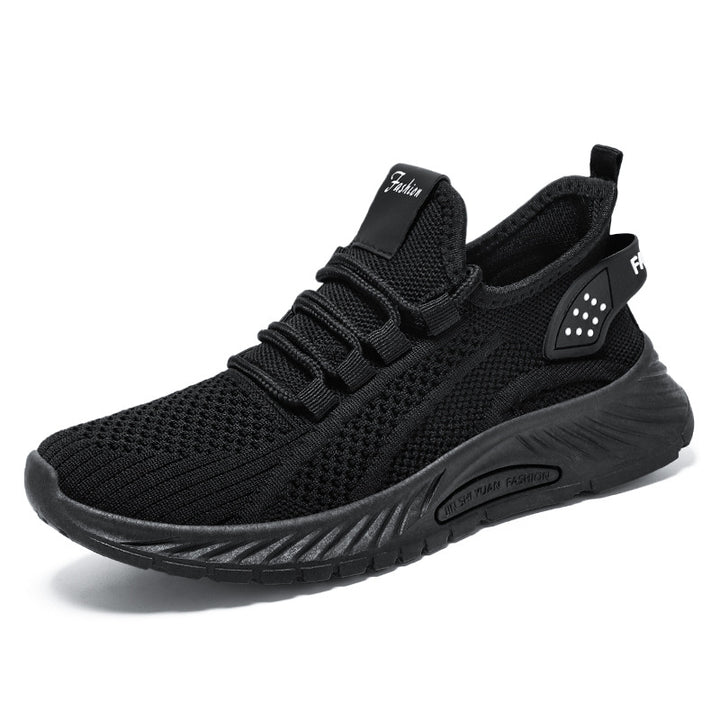 Unisex nan lightweight knitted sports sneakers with memory foam and slip-resistant profile sole Mune Fashion
