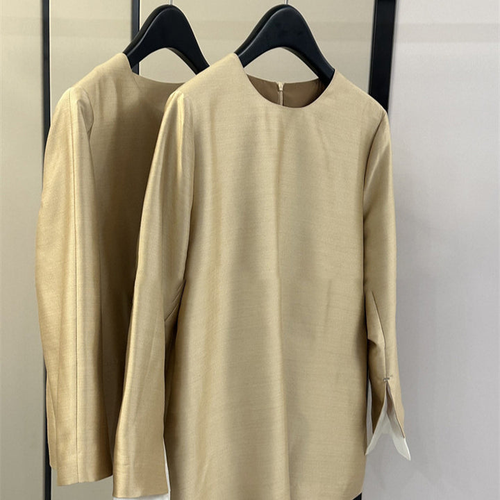 Women's elegant and airy blouse with structure Drune