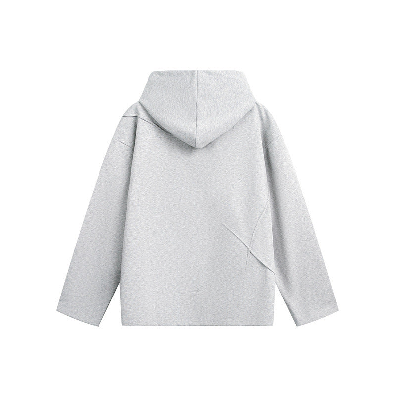 Unisex Oversize Hoodie made of lightweight French Terry with distinctive darts.