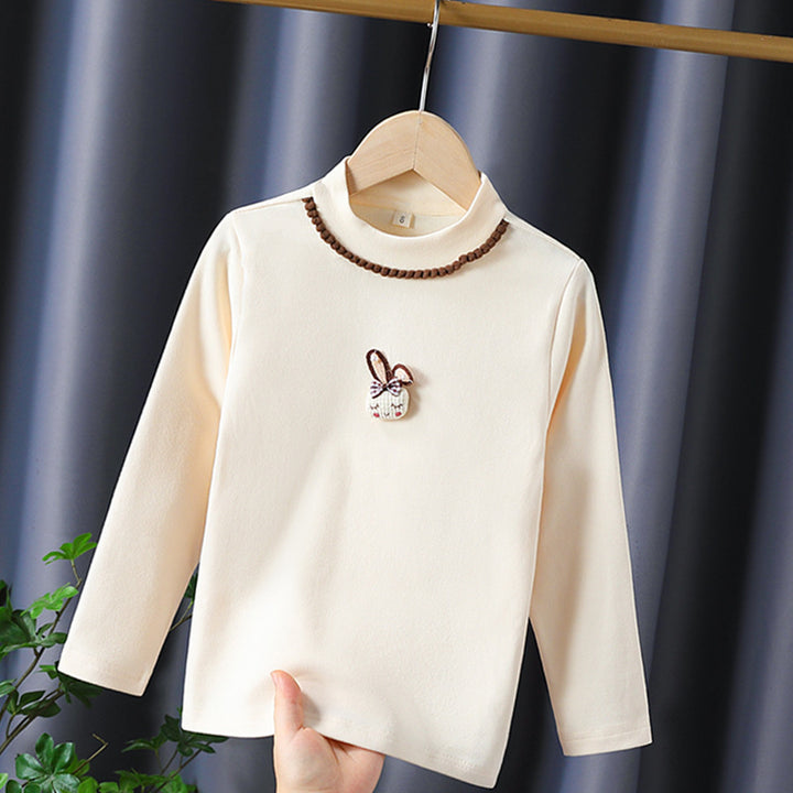 Girls Long Sleeve Shirt with Pretty Details Mune Fashion