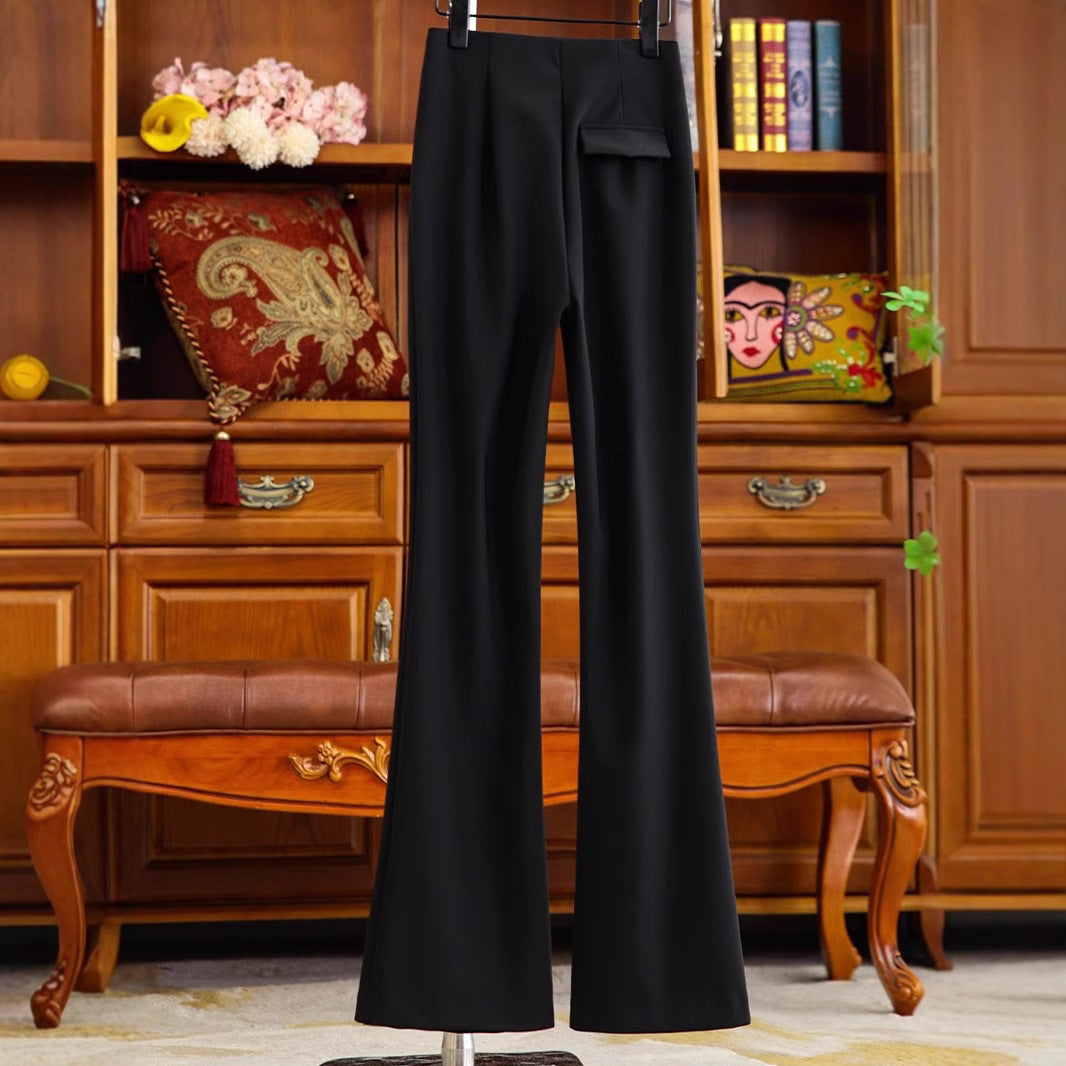 Women's Elegant and Fitted Palazzo Pants Drune
